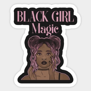 Black Girl Magic Sticker